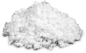 Lana mineral blanca para inyección