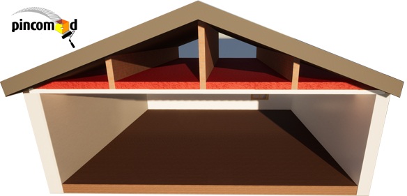 Aislamiento en tabiques palomeros